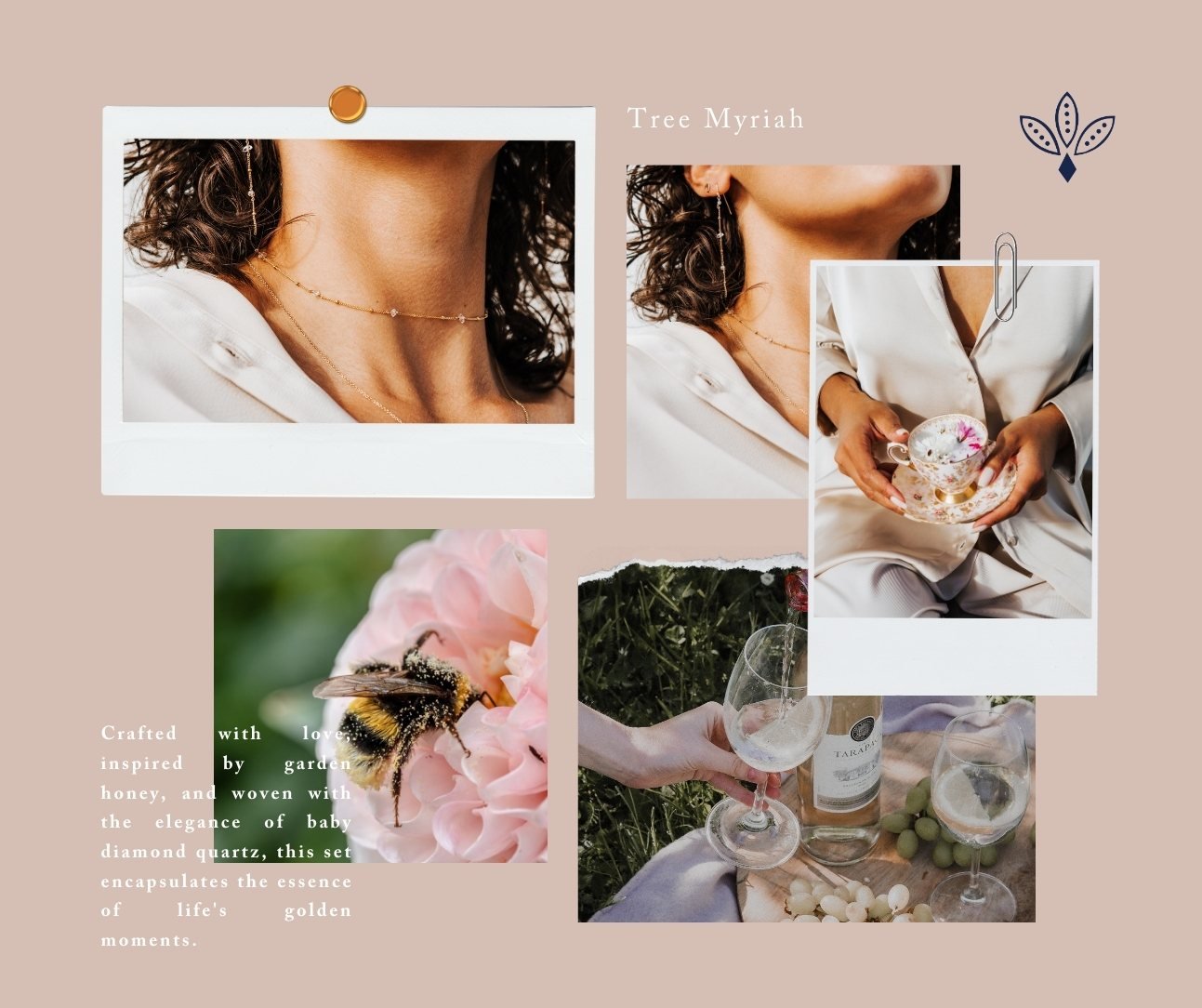 Drops of Honey: A Golden Symphony of Nature's Beauty - Tree Myriah