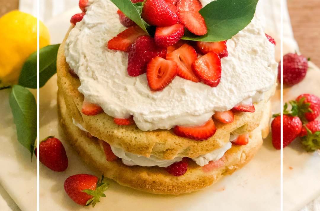 Recipe: Lemon Glazed Strawberry Shortcake - Tree Myriah