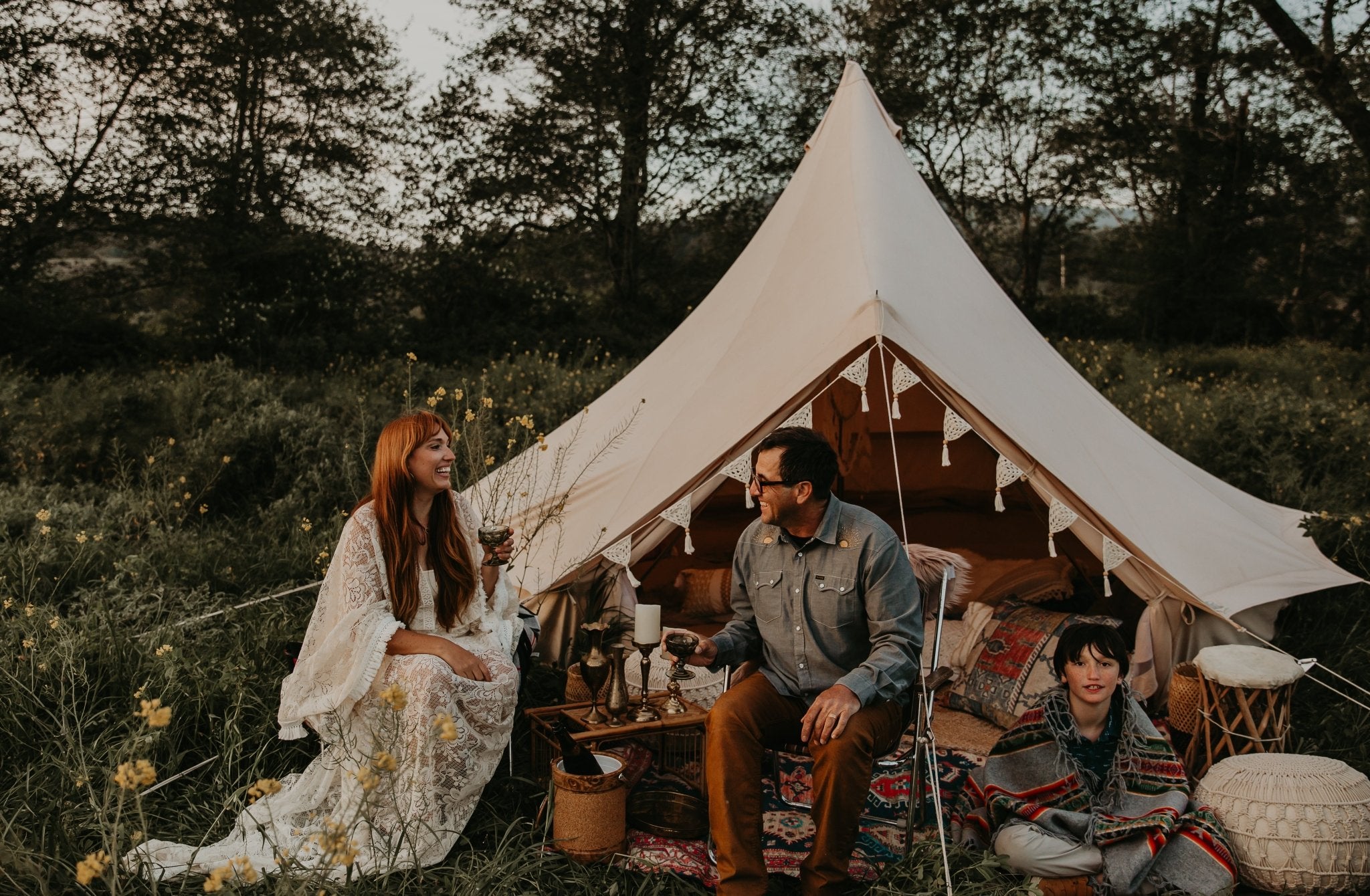 DIY: botanical dyed fibers with Wayward Glamping - Tree Myriah
