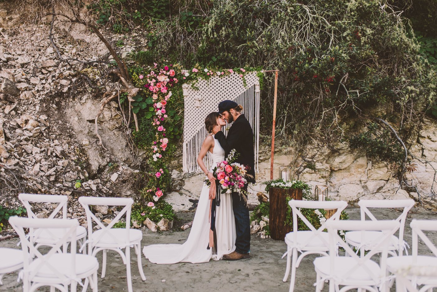 Wedding: Seaside boho love story - Tree Myriah
