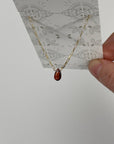 Garnet Necklace - Tree Myriah