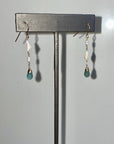 Lagoon Grandidierite Earrings - Tree Myriah