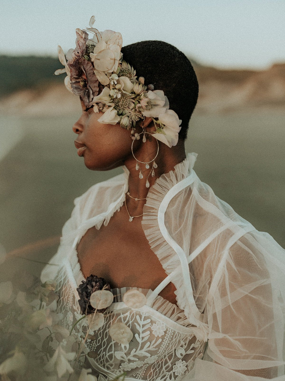 Waterfall Hoops - Tree Myriah