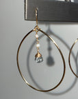Aquamarine Isla Hoops - Tree Myriah