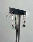 Lagoon Grandidierite Earrings - Tree Myriah