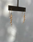 Champagne Pearl Radiant Earrings - Tree Myriah