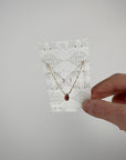 Garnet Necklace - Tree Myriah