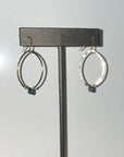 Kyanite Mini Hoops - Tree Myriah