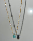 Lagoon Grandidierite Necklace - Tree Myriah