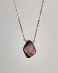 Watermelon Tourmaline Necklace - Tree Myriah