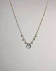 Aquamarine Devotion Necklace - Tree Myriah
