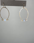 Moonstone Cloud Earrings