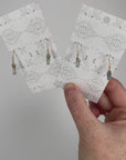 Aqua Point Earrings