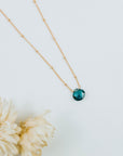 Indigo Necklace - Tree Myriah