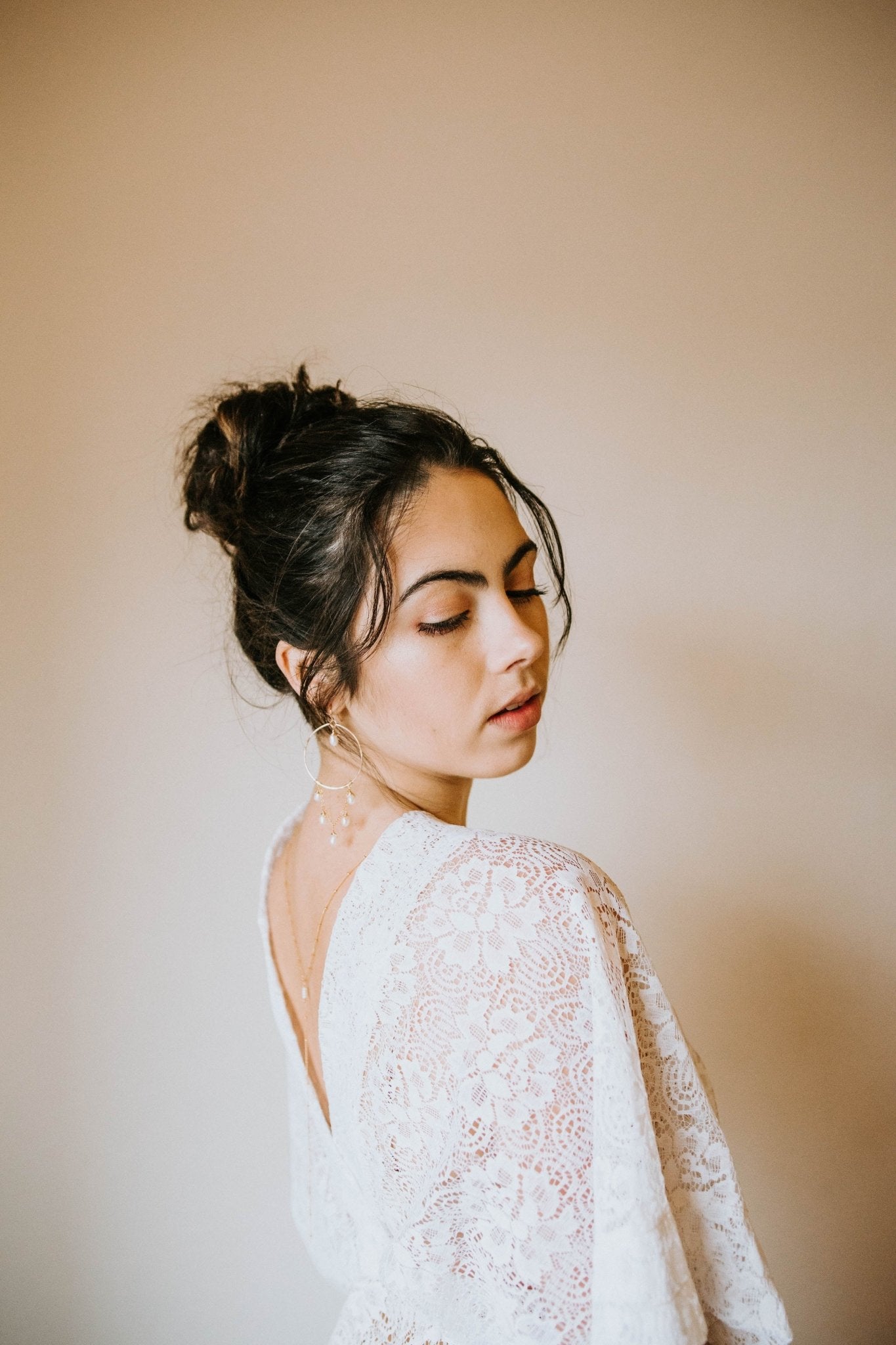 Small Waterfall Hoops - Tree Myriah