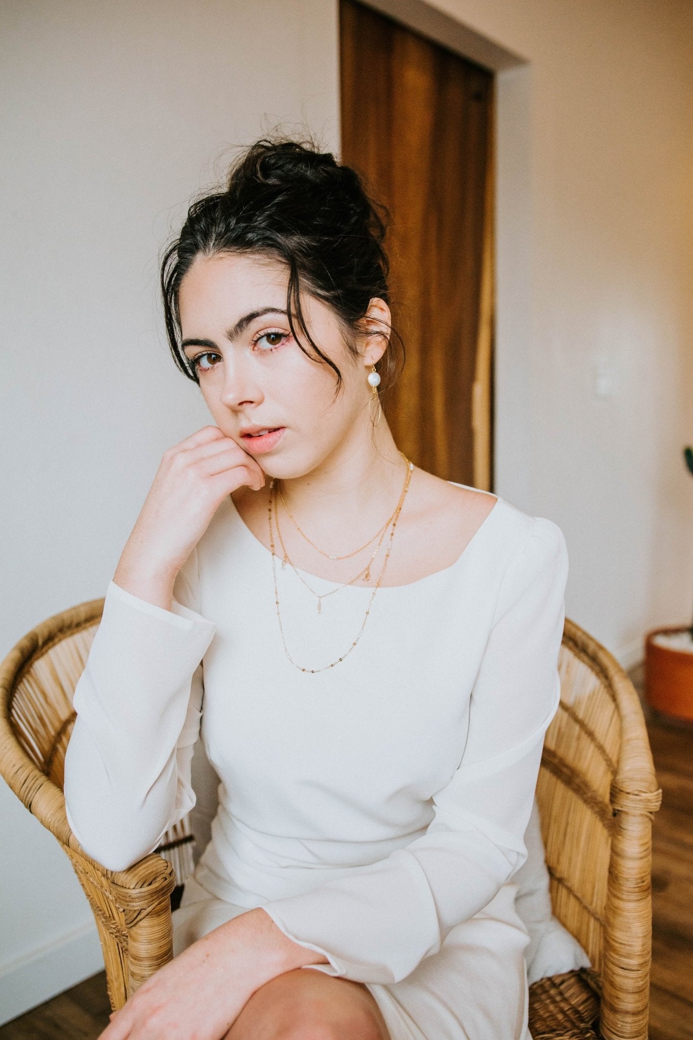 Pearl Mandy Earrings - Tree Myriah