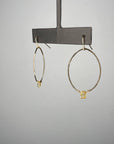 Citrine Hoops - Tree Myriah
