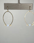 Moonstone Cloud Earrings - Tree Myriah