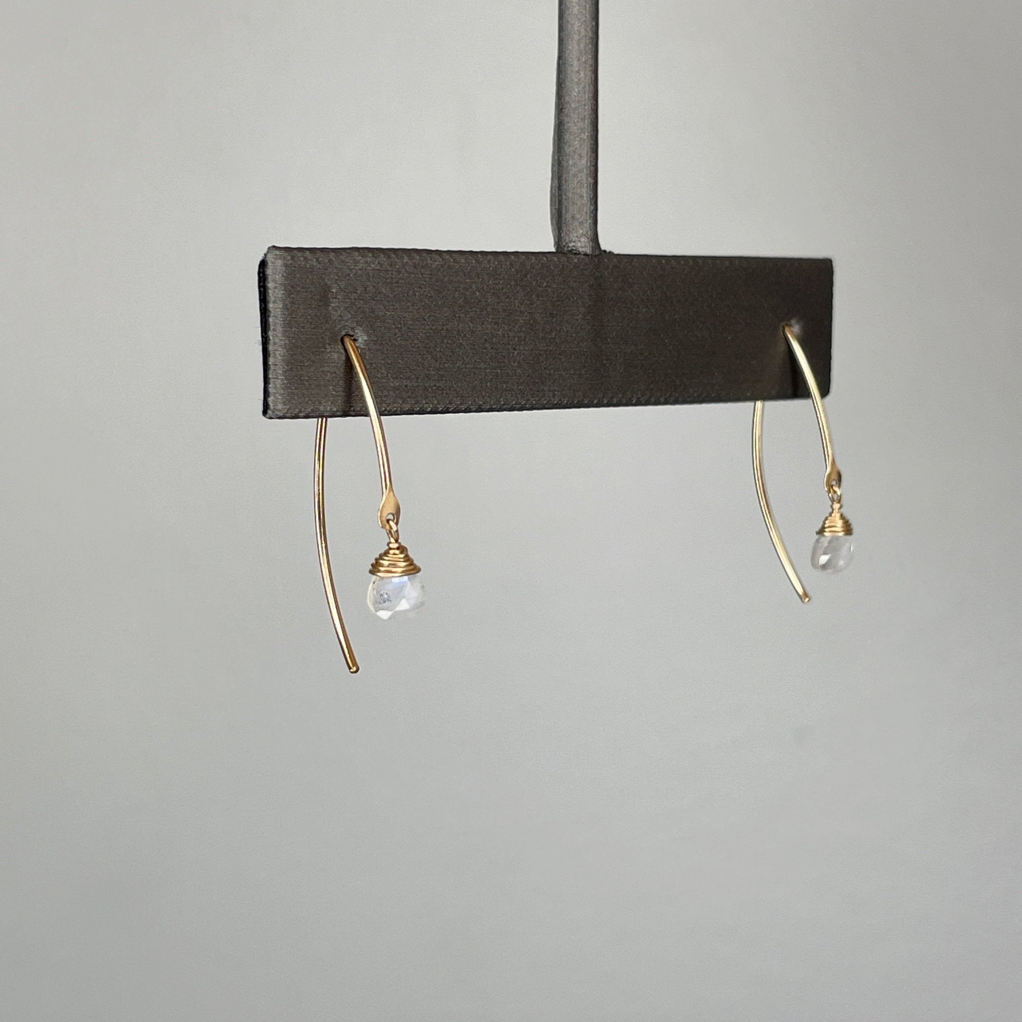 Moonstone Earrings - Tree Myriah
