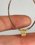 Citrine Hoops - Tree Myriah