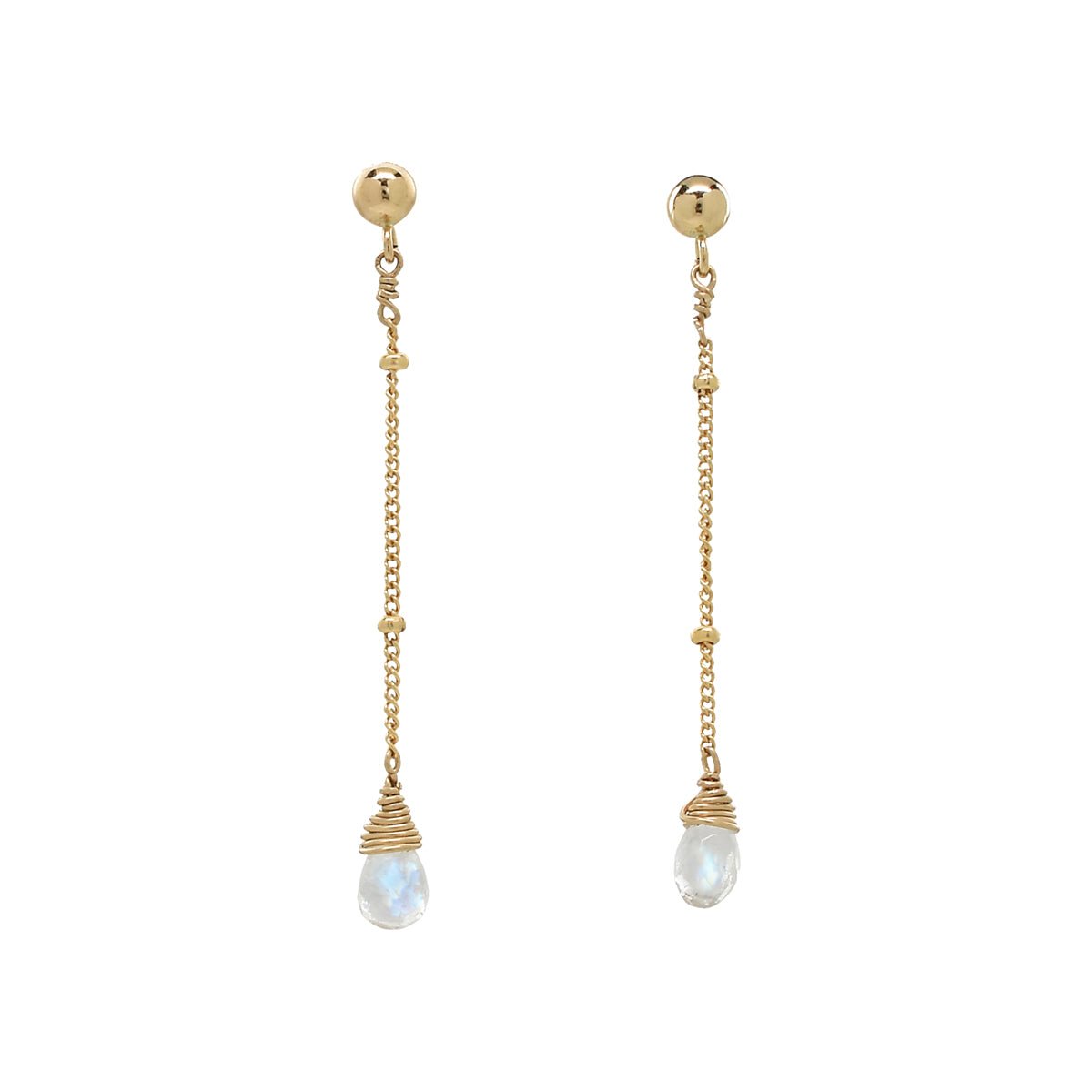 Moonstone Vila Studs - Tree Myriah
