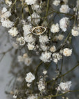 Solid Gold Eye Studs - Tree Myriah