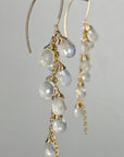 Radiant Moonstone Earrings - Tree Myriah