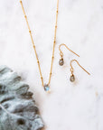 Dainty Labradorite Bree Earrings - Tree Myriah