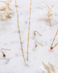 Dainty Moonstone Bree Earrings - Tree Myriah