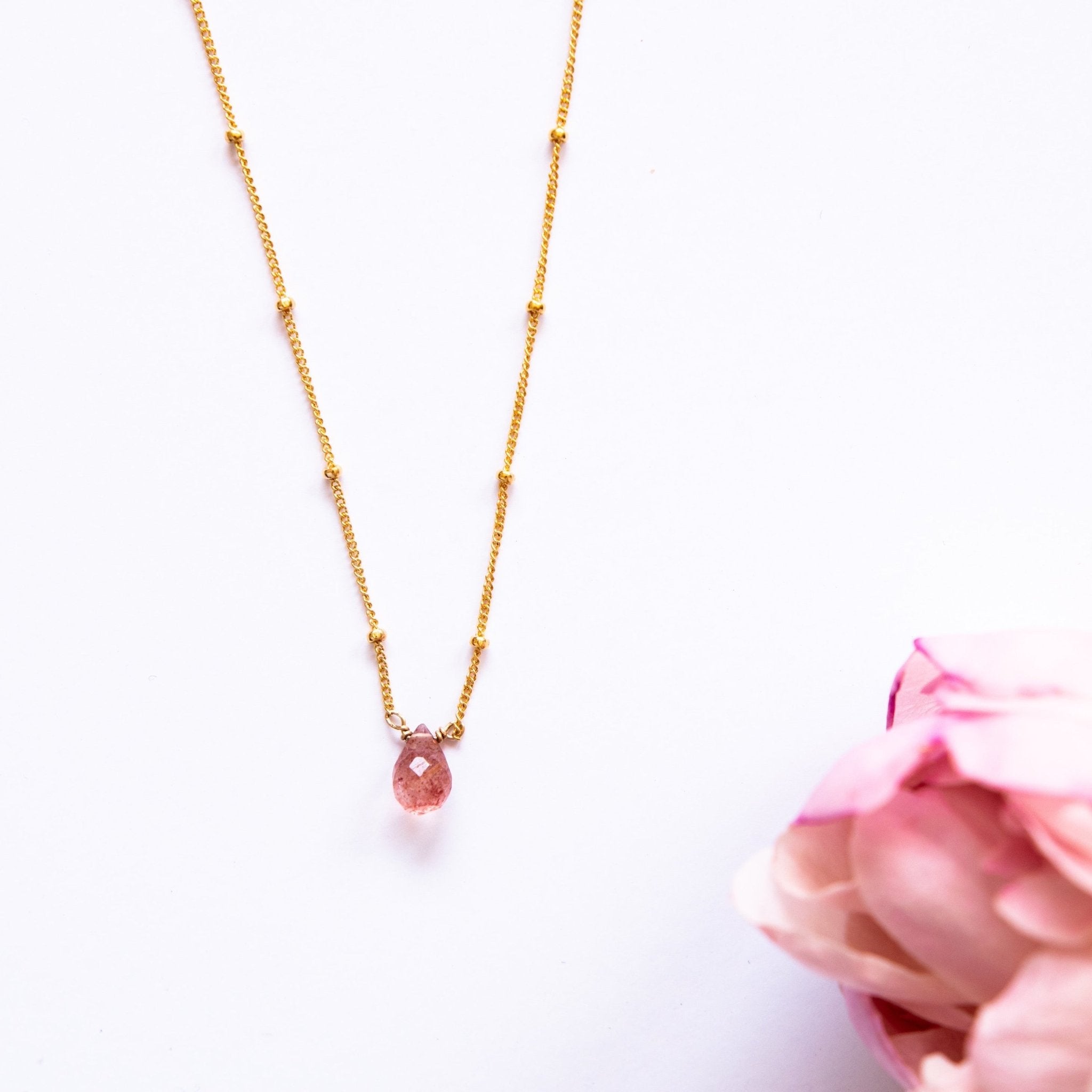 Strawberry Nimah Necklace - Tree Myriah