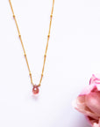 Strawberry Nimah Necklace - Tree Myriah