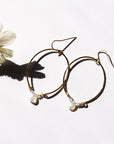 Fiery Opal Hoops - Tree Myriah