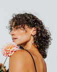 Fiery Opal Hoops - Tree Myriah