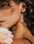 Fiery Opal Hoops - Tree Myriah