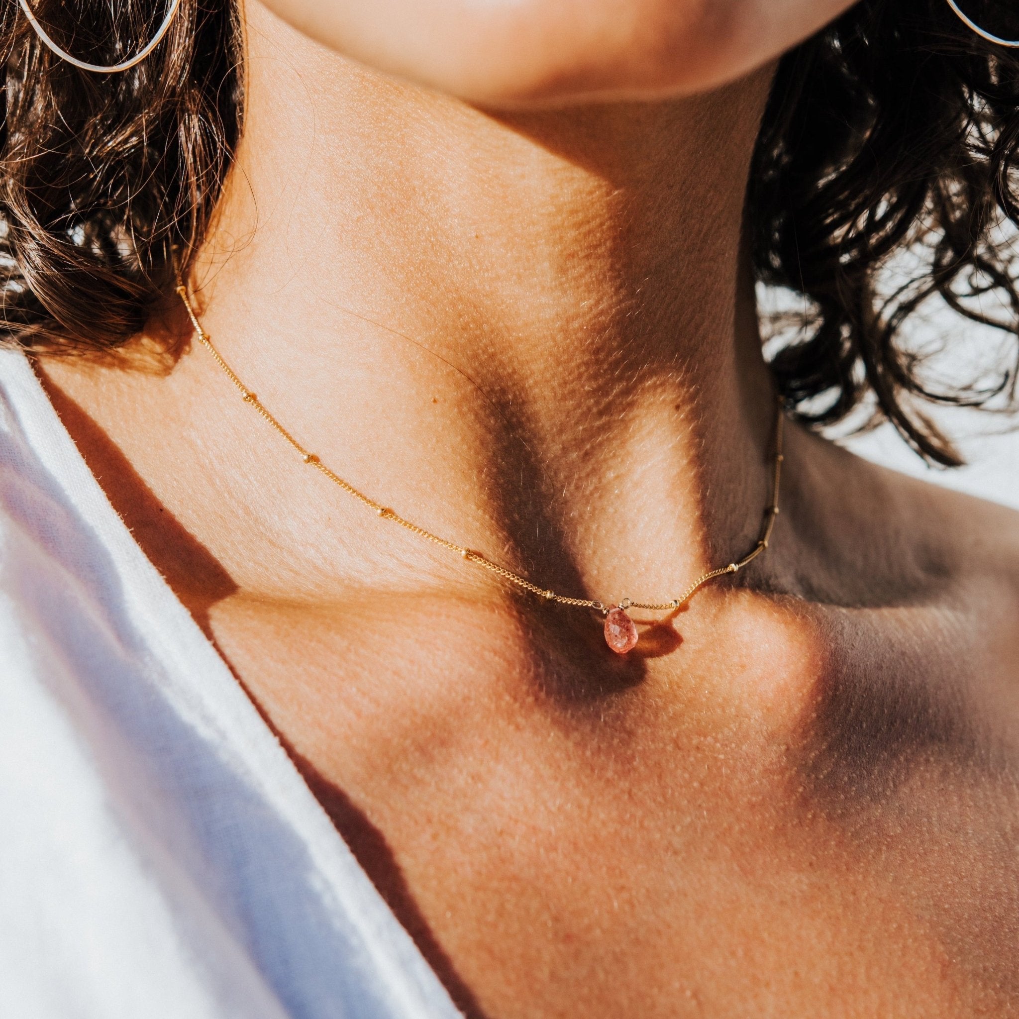 Strawberry Nimah Necklace - Tree Myriah