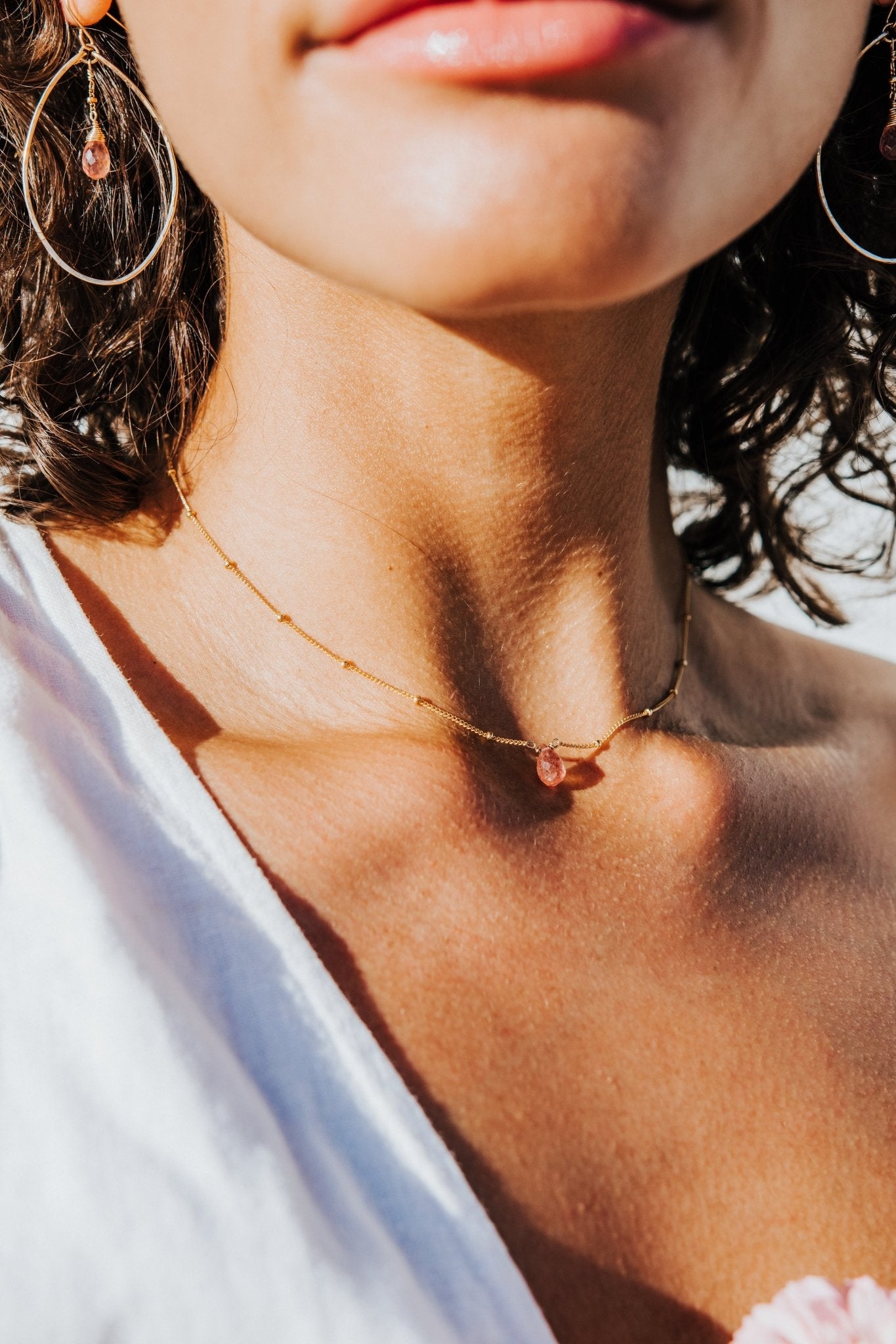 Labradorite Nimah Necklace - Tree Myriah