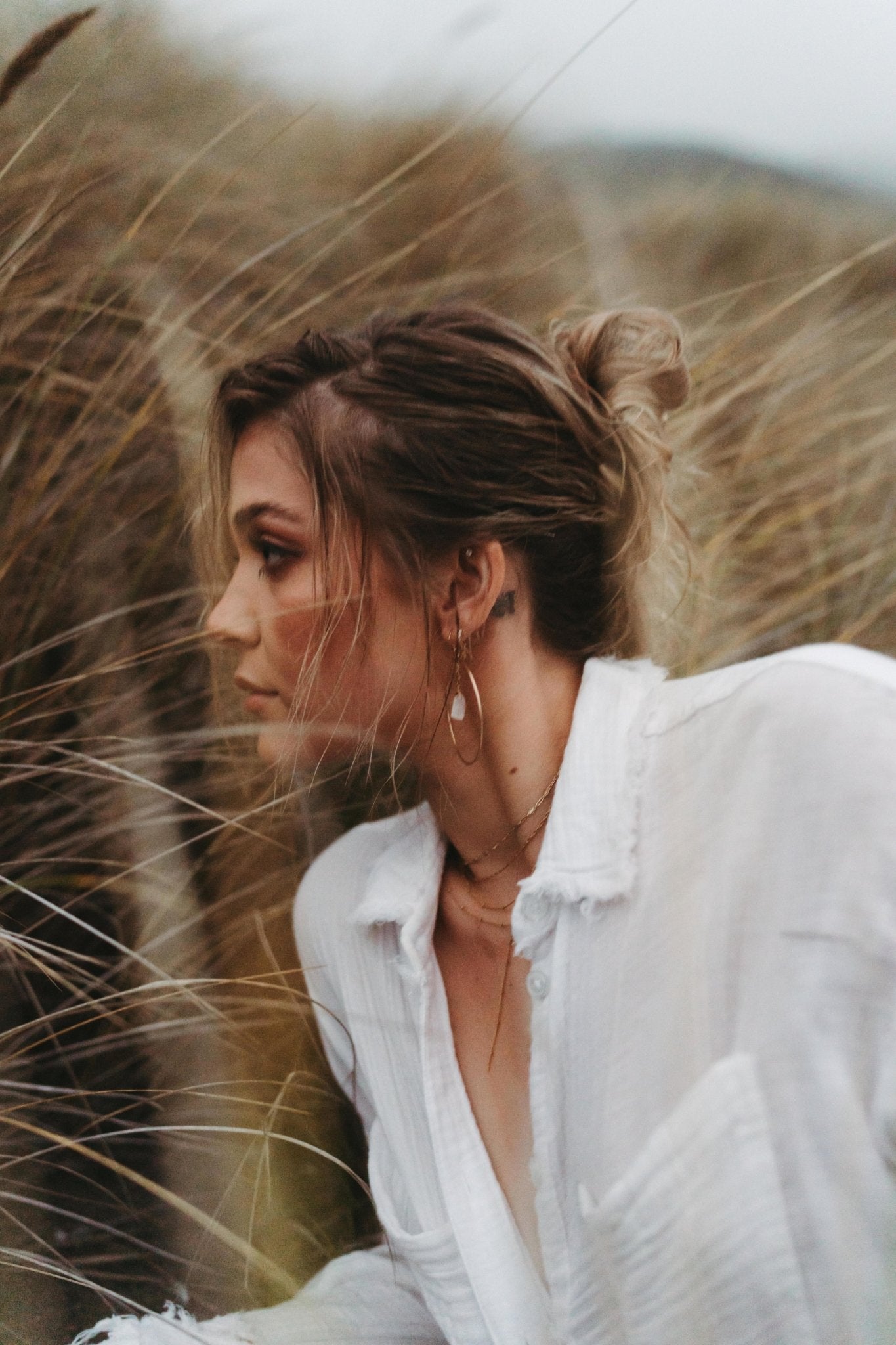 Droplet Hoops - Tree Myriah
