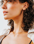 Crescent Moon Necklace - Tree Myriah