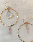 Asymmetrical Hoops - Tree Myriah