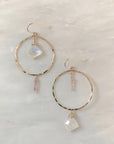 Asymmetrical Hoops - Tree Myriah