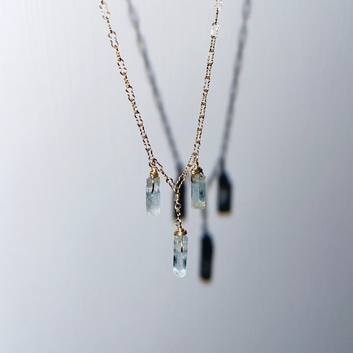 Aqua Necklace - Tree Myriah