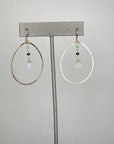 Ombré gemstone Hoops - Tree Myriah