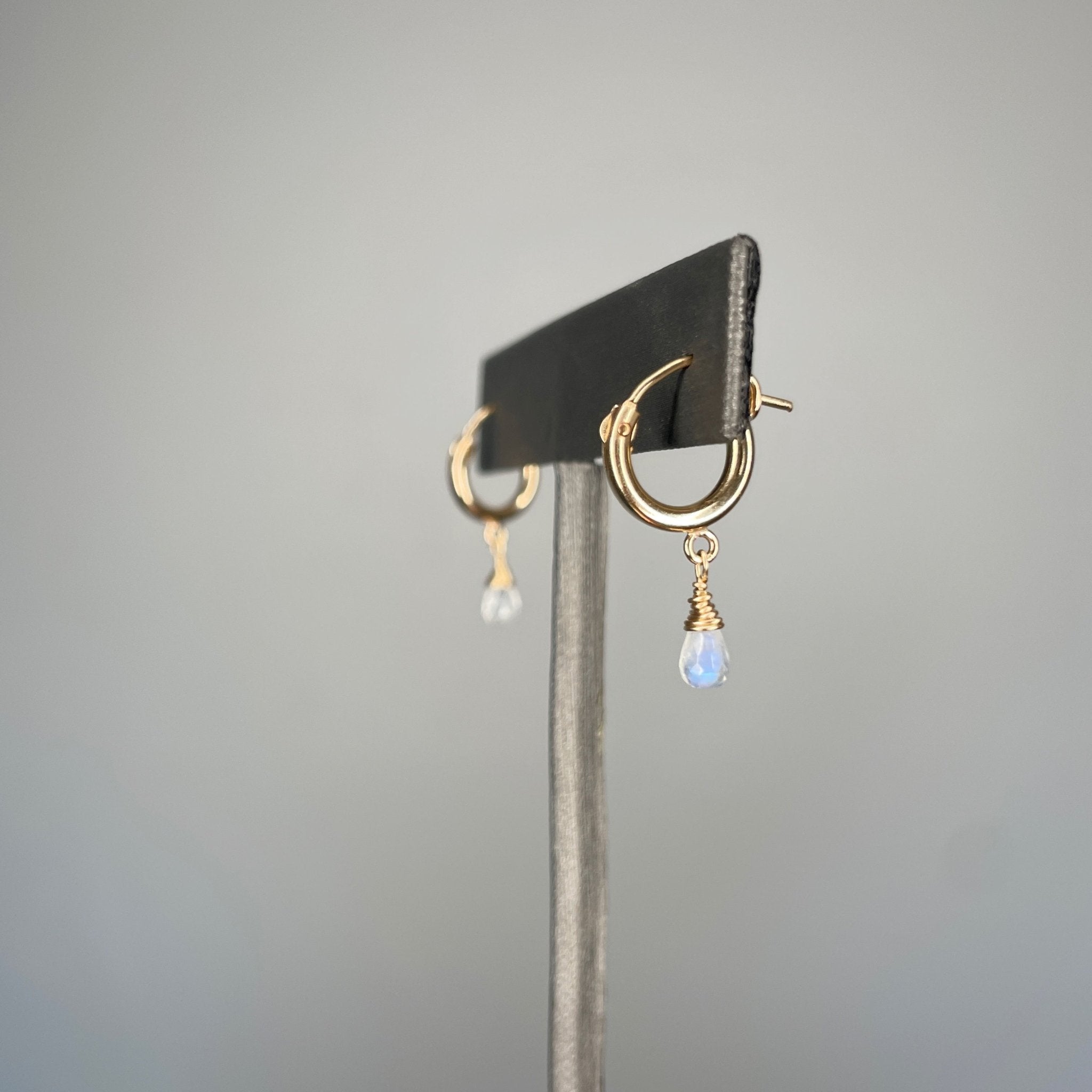 Mini Drop Hoops - Tree Myriah