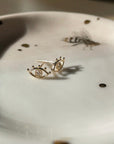 Solid Gold Eye Studs - Tree Myriah