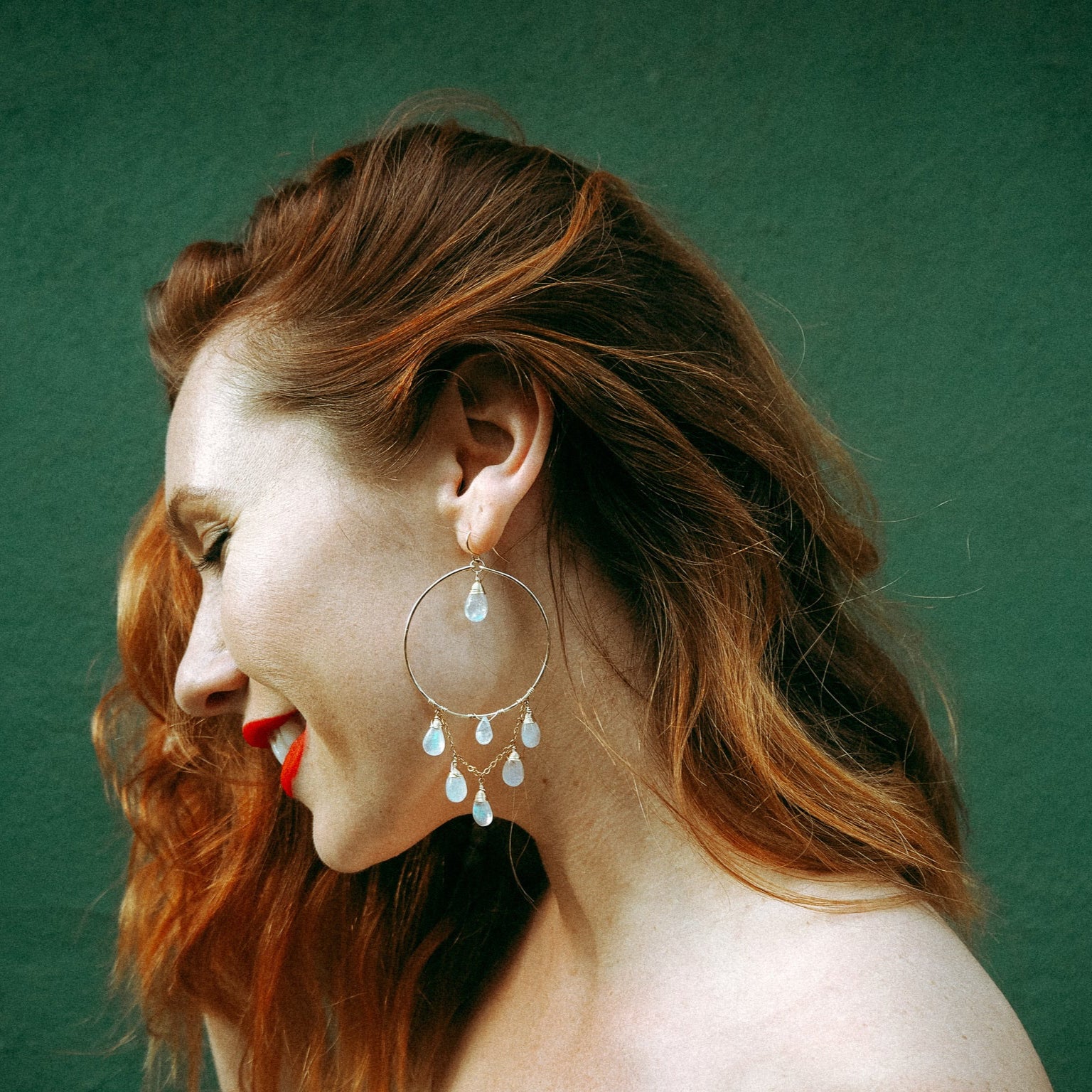 Waterfall Hoops - Tree Myriah