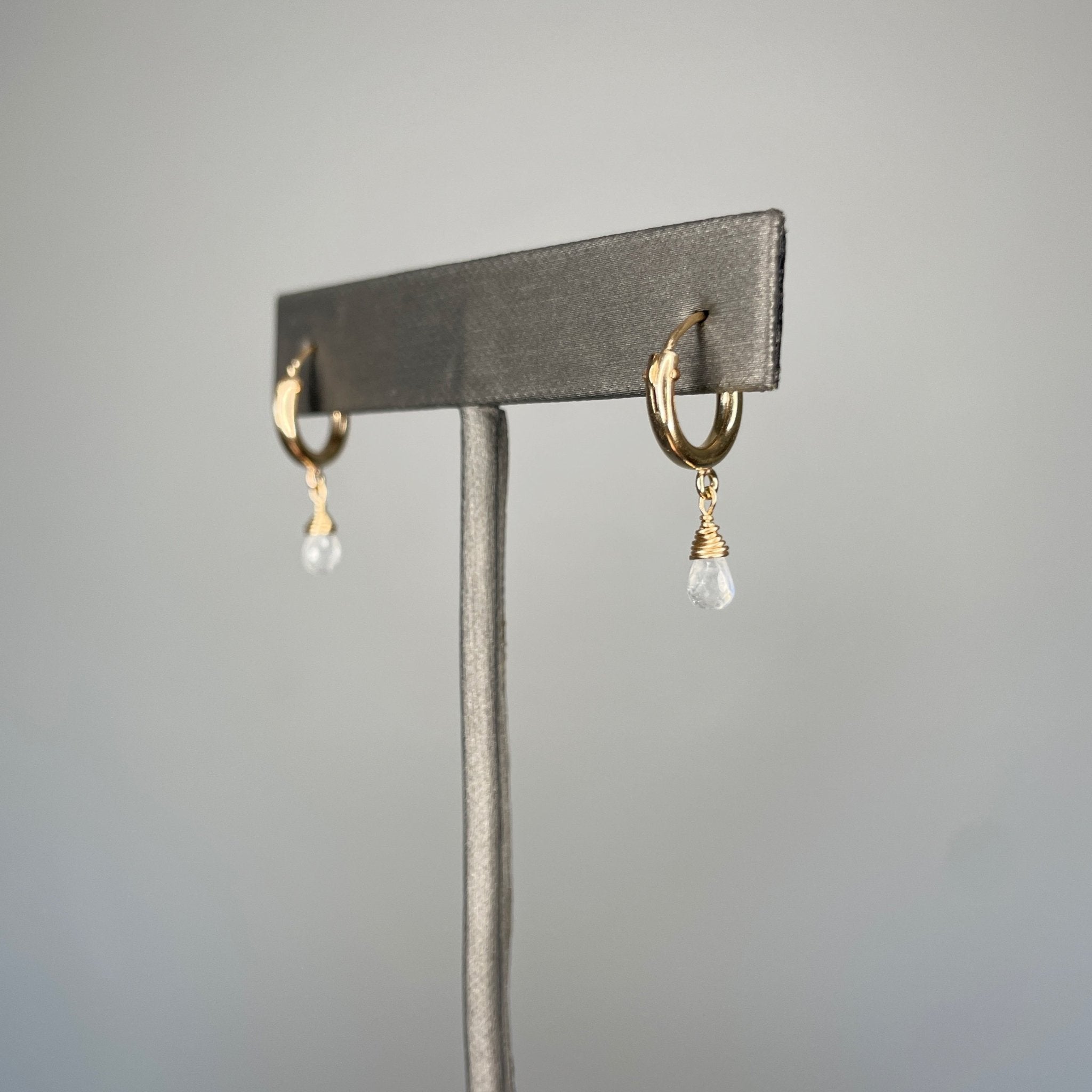 Mini Drop Hoops - Tree Myriah