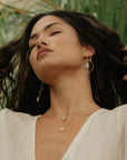 Asymmetrical Hoops - Tree Myriah