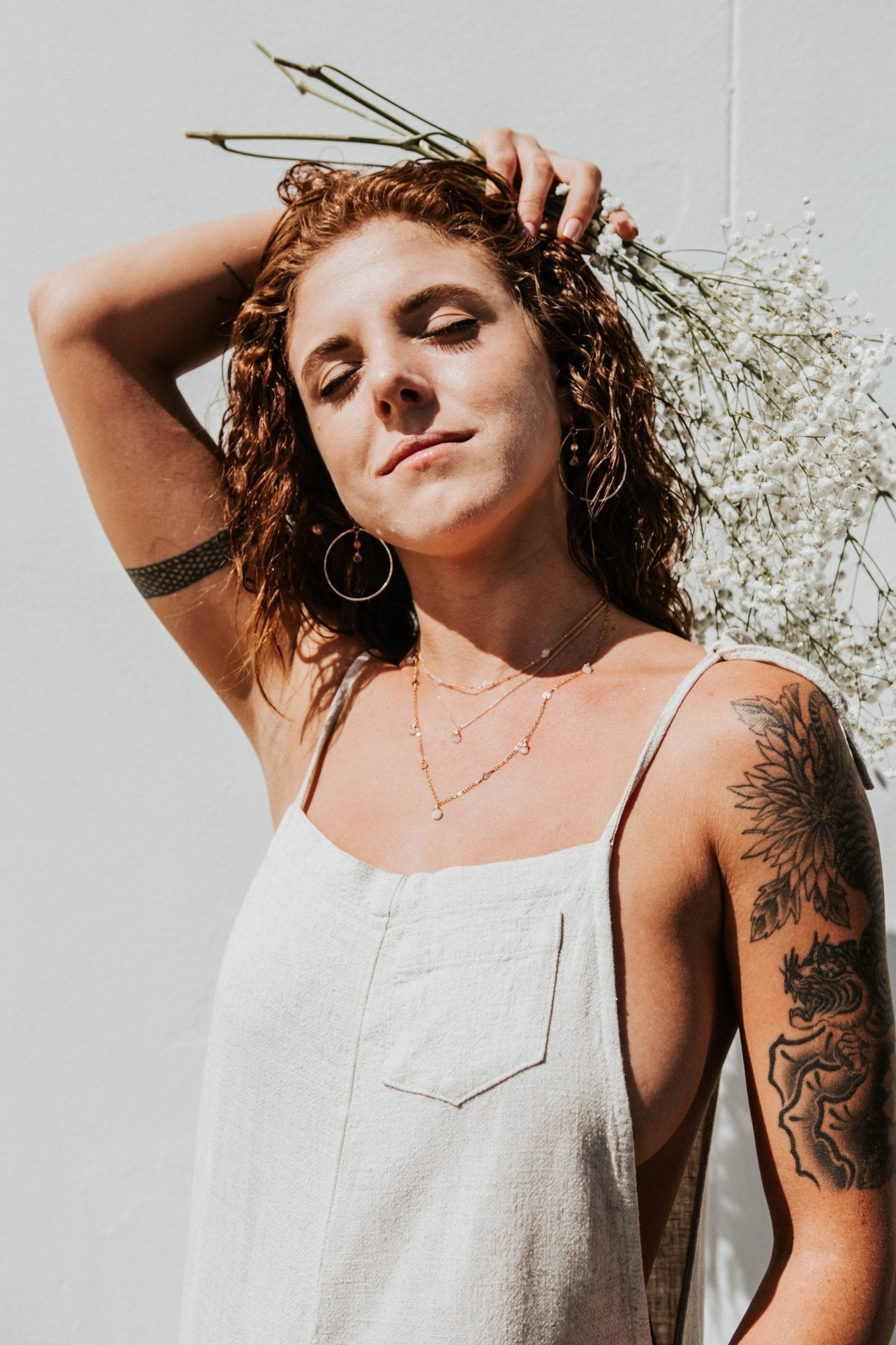 Trillium Midi Necklace - Tree Myriah