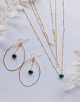 Indigo Hoops - Tree Myriah