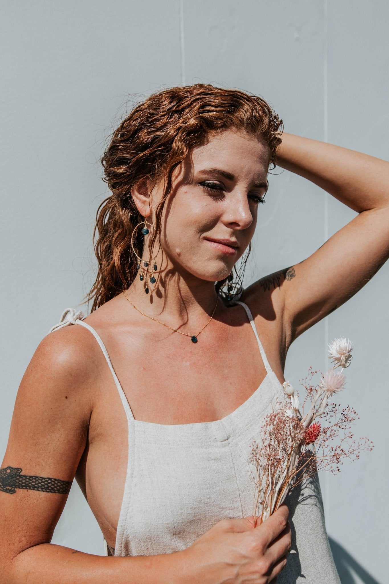 Indigo Necklace - Tree Myriah